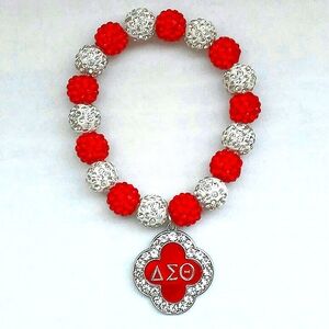 Sorority Delta Charm Bracelet